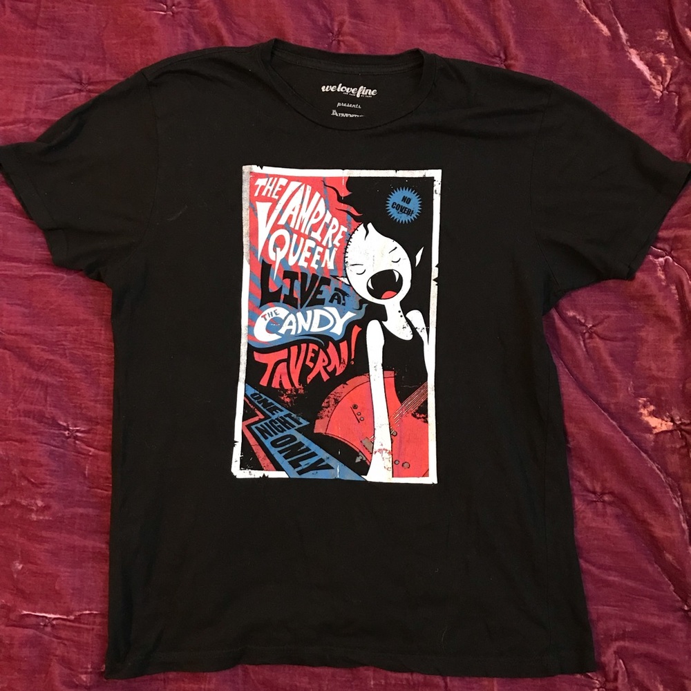 Marceline Adventure Time Band Tee